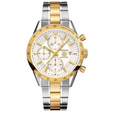 Tag Heuer CV2050.BD0789 Carrera Mens Automatic White Swiss ETA 2824