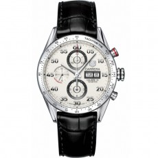 Tag Heuer CV2A11.FC6235 Carrera Mens Automatic White Swiss ETA 7750