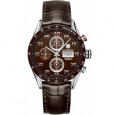 Tag Heuer CV2A12.FC6236 Carrera Mens Automatic Brown Swiss ETA 2824