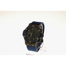 Swiss Hublot Big Bang replica BLACK TUTTI FRUTTI DARK BLUE CARAT 44mm20618