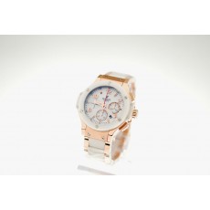 Swiss Hublot Big Bang replica Chronograph 44mm 18k King Gold And White Ceramic Strap20523