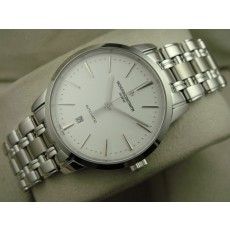 Vacheron Constantin Patrimony Automatic White Dial Stainless Steel Strap