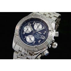 Breitling Chronomat Evolution Swiss 7750 Mens Automatic Blue Dial