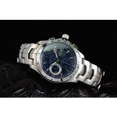 Tag Heuer Link Swiss 7750 Mens Automatic Blue Dial