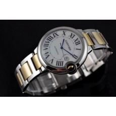 Cartier Ballon Bleu 42MM Swiss Automatic Mens Gold Midlink L05