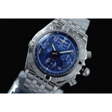 Breitling Chronomat B01Swiss 7750 Mens Automatic Blue Dial Roman Numeral Markers