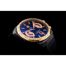 Tag Heuer Grand Carrera Swiss 7750 Mens Automatic Blue Dial