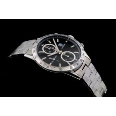 Tag Heuer Carrera Swiss 7750 Mens Quartz Black Dial