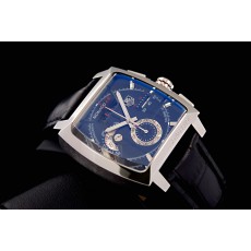 Tag Heuer Monaco Swiss 7750 Mens Quartz Blue Dial