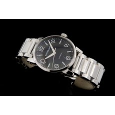 Montblanc Swiss 2824 Mens Automatic Black Dial Numeral Markers