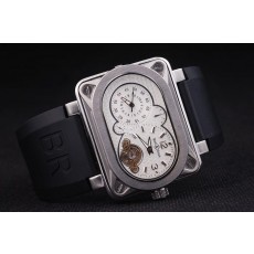 Replica  Minuteur Tourbillon White Dial-br34