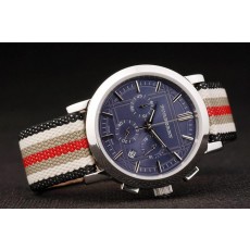 Replica  Replica Burberry Round Chrono Watch-bb9