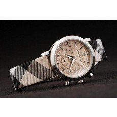 Replica  Replica Burberry Round Chrono Watch-bb5