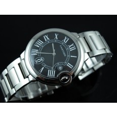 Cartier Ballon Bleu De Swiss 2671 Automatic\ Black Dial Roman Numeral Markers