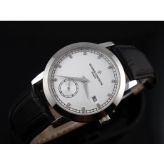 Vacheron Constantin Patrimony Swiss 2824 Automatic White Dial Sub-Dial Diamond Markers