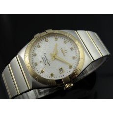 Omega Constellation Chronometer Swiss 2836-2 Ladies Automatic Gold