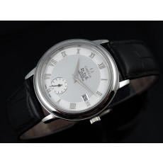 Omega De Ville Swiss 2824 Mens Automatic White Dial Sub-Dial Roman Markers