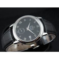 Omega De Ville Swiss 2824 Mens Automatic Black Dial Sub-Dial Roman Markers