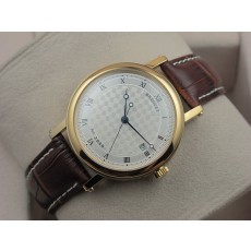 Breguet Classique 18K Gold Swiss 2824 Automatic White Dial