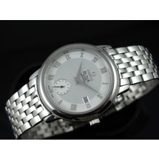 Omega De Ville Swiss 2824 Mens Automatic White Dial Sub-Dial Roman Markers