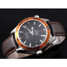 Omega Seamaster Swiss 2824 Mens Automatic Black Dial Stick Markers