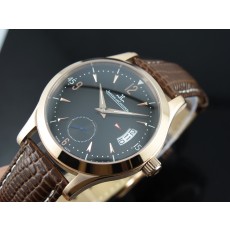 Jaeger LeCoultre Swiss 2824 Automatic Black Dial Rose Gold