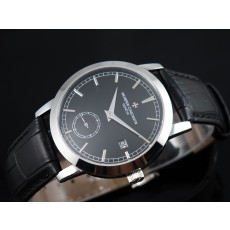 Vacheron Constantin Patrimony Swiss 2824 Automatic Black Dial Sub-Dial Stick Markers