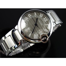 Cartier Ballon Bleu De Swiss 2671 Automatic Grey Dial Roman Numeral Markers