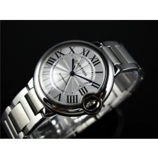 Cartier Ballon Bleu 36MM Swiss Automatic Women Watch Steel M01