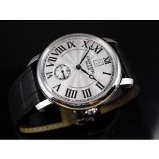 Cartier Ronde Solo Swiss 2824 Automatic White Dial Roman Numeral Markers