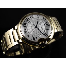 Cartier Ballon Bleu 42MM Swiss Automatic Mens Yellow Gold L08