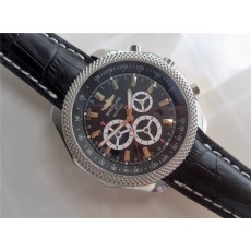 Breitling Bentley Swiss 7750 Mens Automatic Black Dial Black