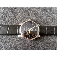 Montblanc TimeWalker GMT Swiss Automatic Watch Steel Full Black 