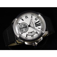 Cartier Calibre De Cartier Swiss 2824 Automatic White Dial Roman Numeral Markers