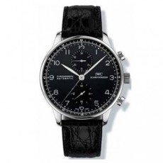 IWC Portuguese IW371413 Mens Automatic Black Swiss ETA 2824