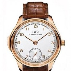 IWC Portuguese IW544902 Mens Automatic Silver White Swiss ETA 2824