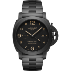 Panerai Luminor GMT Tuttonero PAM01438 Replica Automatic Watch 44MM