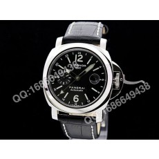 Panerai PAM 00244 Luminor Marina GMT Mens Automatic Swiss 7750