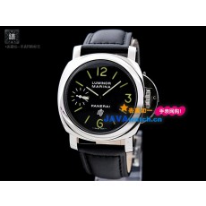 Panerai PAM 00005 Luminor Marina Mens Automatic Black Leather Strap Swiss 7750