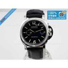 Panerai PAM 00104 Luminor Marina Mens Automatic Stainless Steel Black Swiss 7750