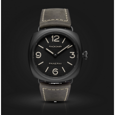 Panerai Radiomir Handwound Watch Black Dial