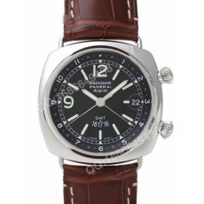 Panerai PAM 00098 Radiomir GMT Alarm Swiss Mens Automatic 