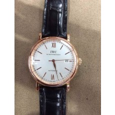 IWC Portofino Swiss Genuine 2824-2 Automatic Watch Rose Gold