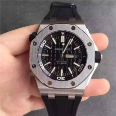 Royal Oak Offshore 42mm Automatic Audemars Piguet Watch Black Rubber Strap 