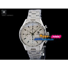 Tag Heuer Carrera Mens Automatic Stainless Steel White Swiss ETA 7750