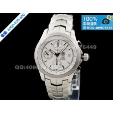 Tag Heuer Link Mens Automatic Stainless Steel White Swiss ETA 7750