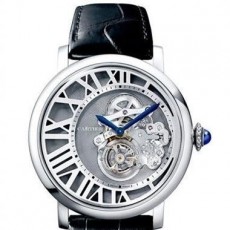 Cartier Rotonde W1556214 Mens Automatic Grey Swiss ETA 2824