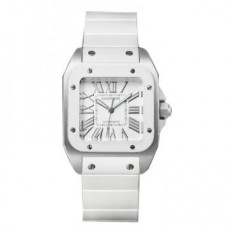  Cartier Santos W20122U2 Neutral Automatic Silver Swiss ETA 2824