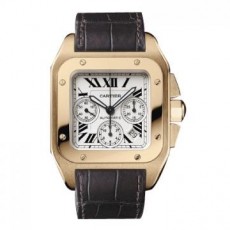  Cartier Santos W20131Y1 Mens Automatic Silver Swiss ETA 2824