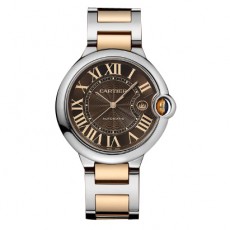 Cartier Ballon Bleu W6920032 Mens Automatic Brown Swiss ETA 2824